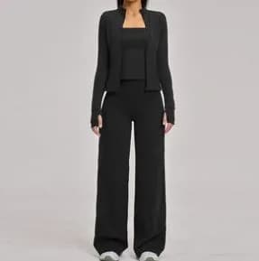 4510-2 Jacket + 4520 Tank + 3127 Wide-leg Pants TZ4510-18 — product image 1