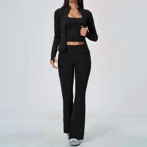 5112 Tank + 5112 Flared Pants + 7755 Jacket ( 3-Piece Set ) TZ5112-21 — product image 1