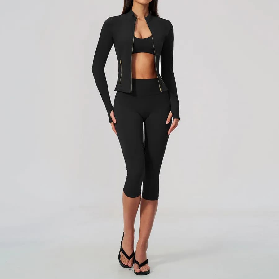 5558 Bra + 5529 Capri + 5529 Jacket Set TZ5558-10 — product image 1