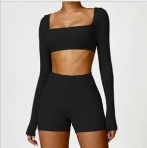 8518 Long Sleeve + Shorts Set TZ8518-4 — product image 1