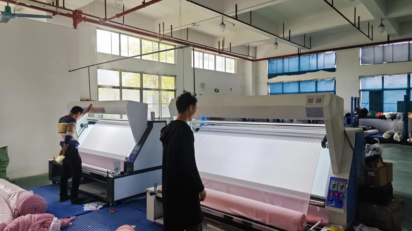 Fabric inspection machine