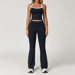 2027 Tank + 9238-2 Flared Pants Set TZ2027-3 — product image 1