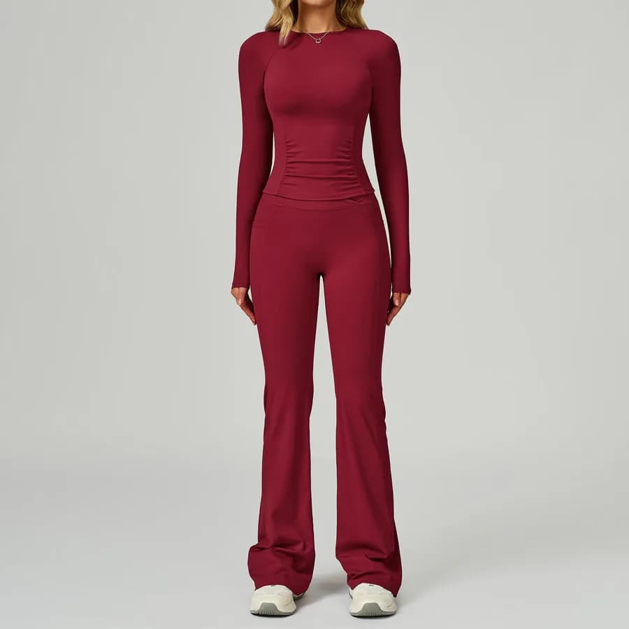 2030 Long Sleeve + 2030 Flared Pants TZ2030-6 — product image 1