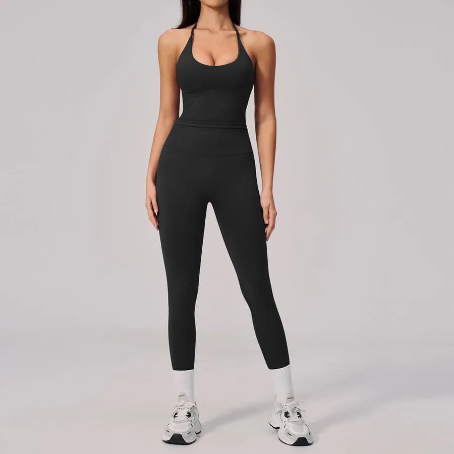 2557-1 Halter Tank + 2557-1 Skinny Pants Set TZ2557-5 — product image 1