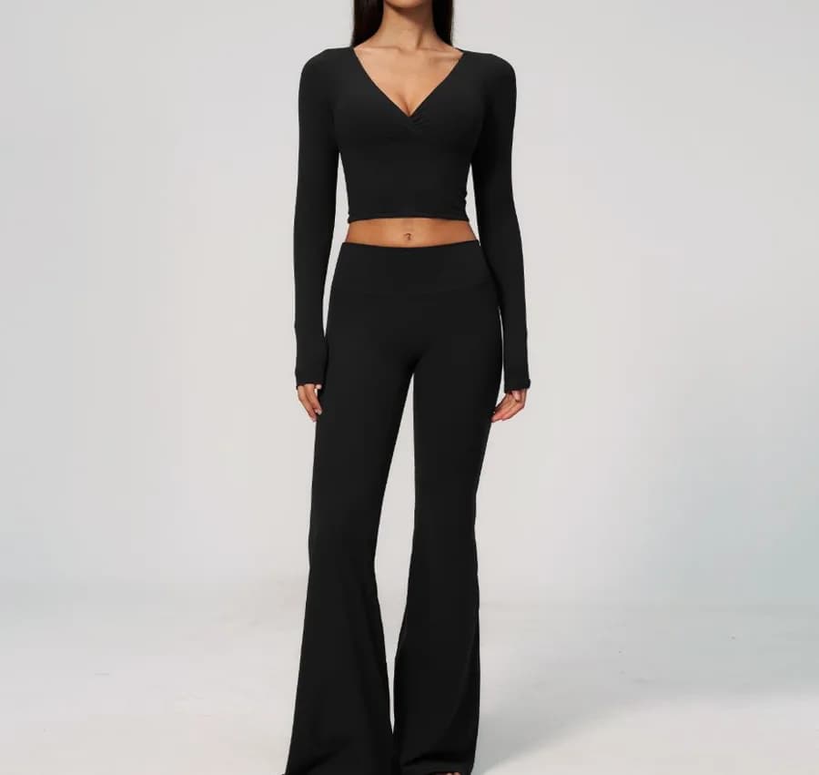 4208 Long Sleeve + 4208-2 Flared Pants TZ4208-9 — product image 1