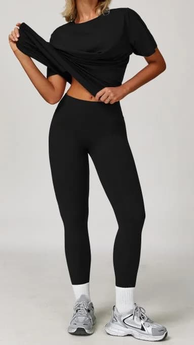 4503 Short Sleeve + 8519 Pants Set — TZ4503-1