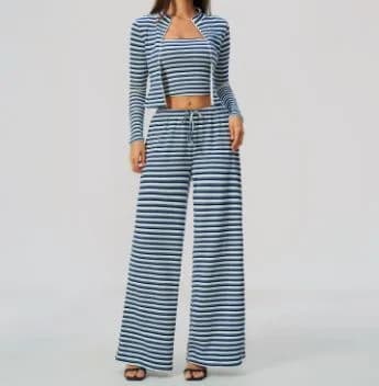 4566 Bra + 4556 Wide-leg Pants + 4556 Jacket TZ4556-6 — product image 1