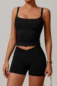 5036 Tank + 4596 Shorts Set — TZ5036-1