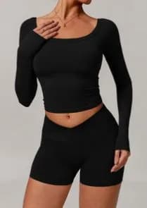 5036 Long Sleeve + 4596 Shorts Set TZ5036-3 — product image 1