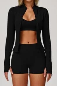 5061 Bra + 8519 Shorts + 9000 Jacket (3 -Piece Set ) TZ5061-5 — product image 1