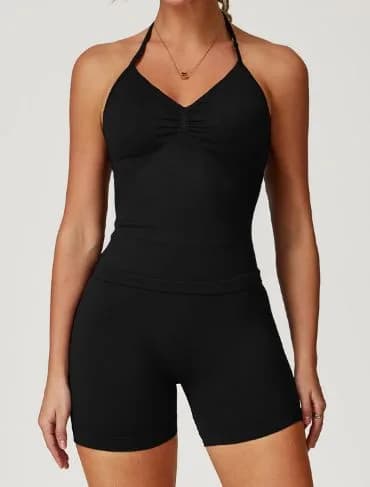 5065 Tank + 7655 Shorts Set — TZ5065-1