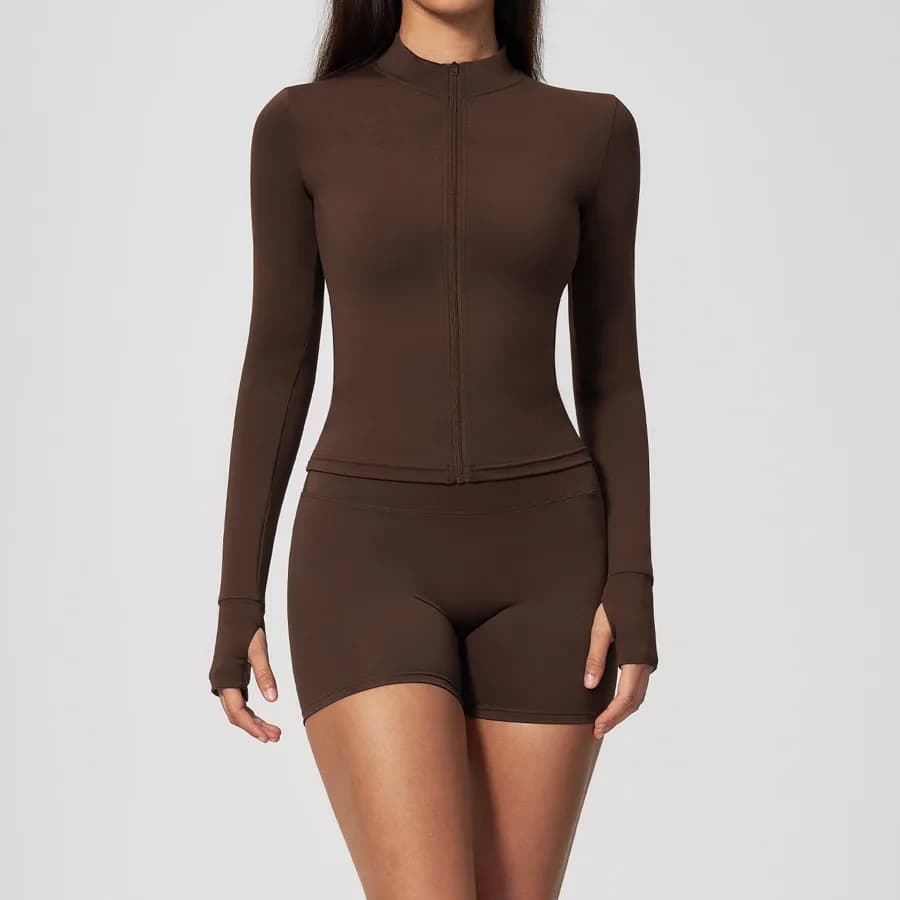 6116 Long Sleeve + 9300 Shorts Set TZ6116-4 — product image 1