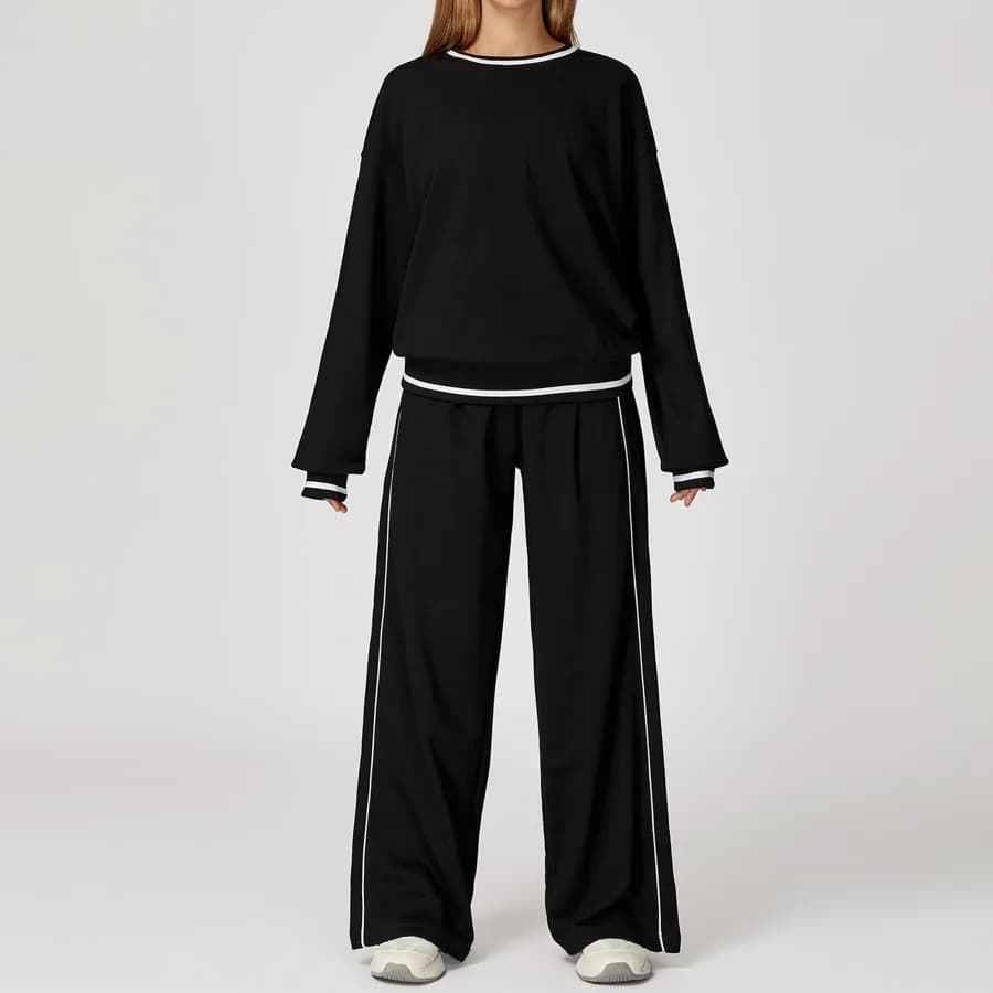 7028 Hoodie Long Sleeve + 7028 Sweatpants Set TZ7028-4 — product image 1