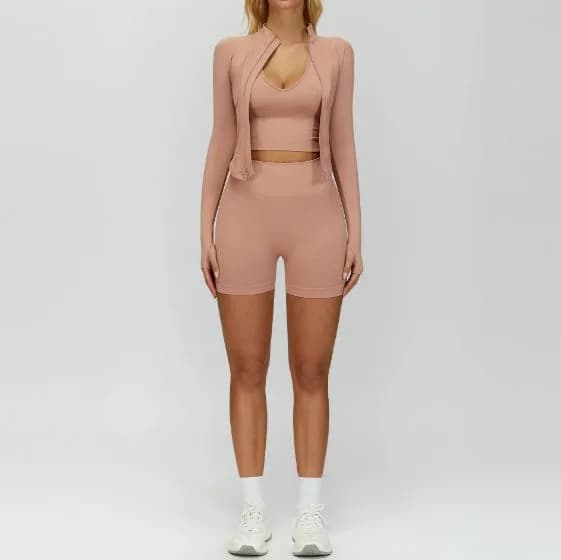 7725 Bra + 7725 Jacket + 7725 Shorts 3-Piece Set TZ7725-7 — product image 1