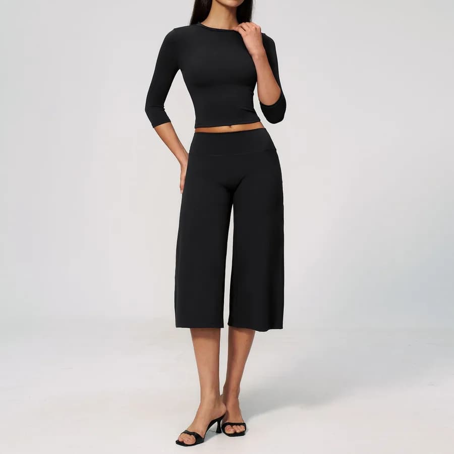 8455 Mid Sleeve + 5555 Capri Set TZ8455-11 — product image 1