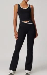 8843 Tank + Flared Pants Set TZ8843-3 — product image 1
