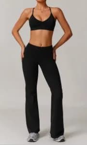 9172 Bra + 9172 Flared Pants Set — TZ9172-2
