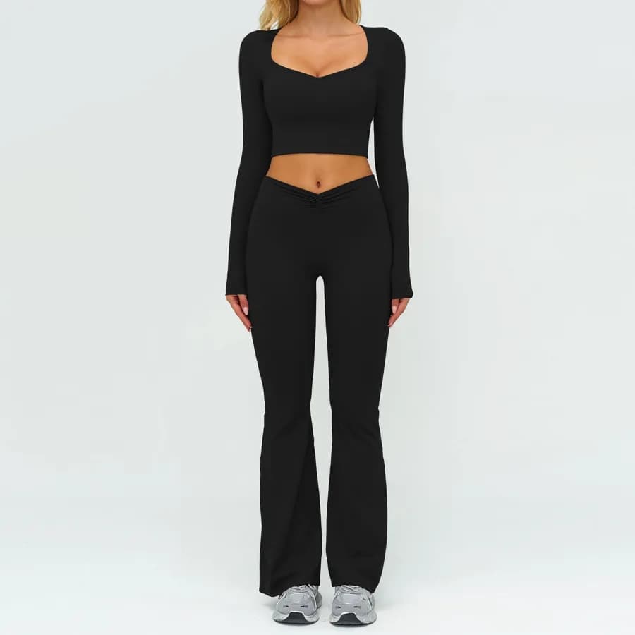 9313 Long Sleeve + 9313-2 Flared Pants TZ9313-9 — product image 1