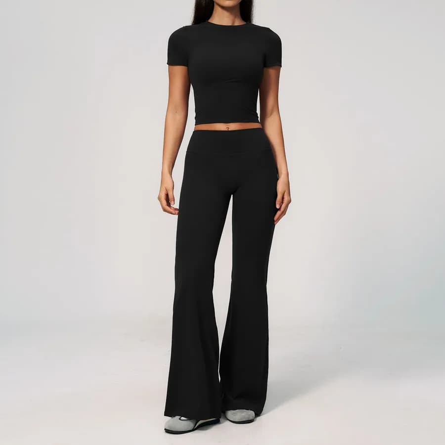 9616 Short Sleeve + 4208-2 Flared Pants TZ9616-11 — product image 1