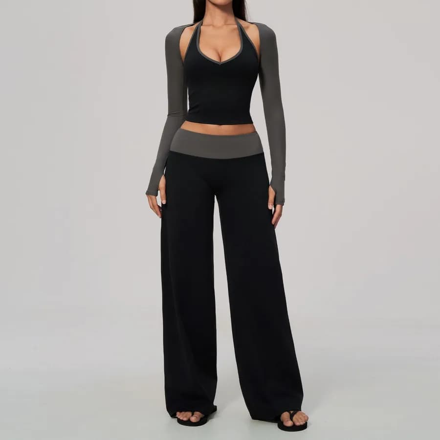 9639 Tank + 9639 Pants + 9639 Long Sleeve 3-Piece Set TZ9639-2 — product image 1