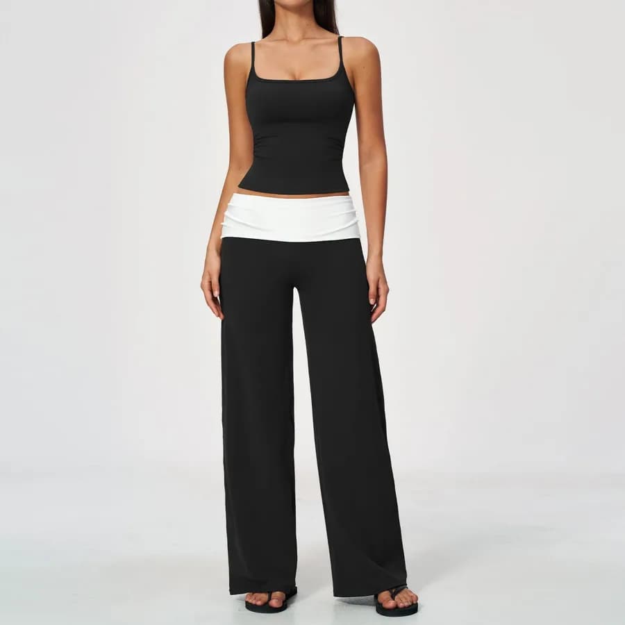 9666 Tank + 9666-2 Wide-leg Pants TZ9666-2 — product image 1