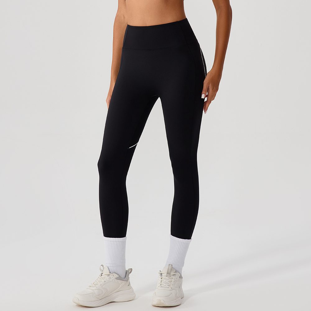 Sports White Color-Block Sculpting Pants KW429 — product image 1