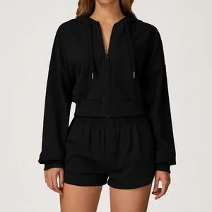 2044 Hoodie + 2044 Short Sweatpants Set TZ2044-2 — product image 1