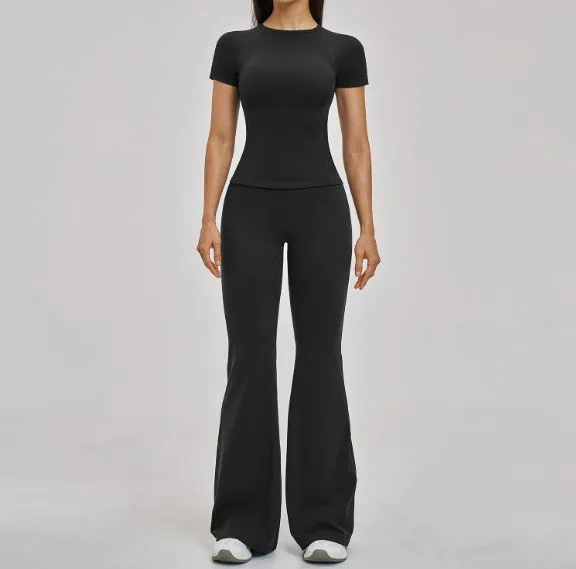 2546 Short Sleeve + 2546-1 Flared Pants TZ2546-9 — product image 1