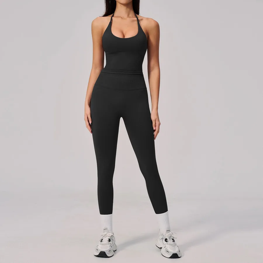 2557-1 Halter Tank + 2557-1 Skinny Pants Set TZ2557-5 — product image 1