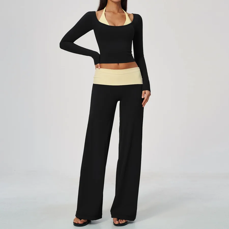 2585 Long Sleeve + 2585-2 Wide-leg Pants TZ2585-6 — product image 1