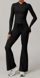 3012 Jacket + 3012 Flared Pants Set TZ3012-4 — product image 1