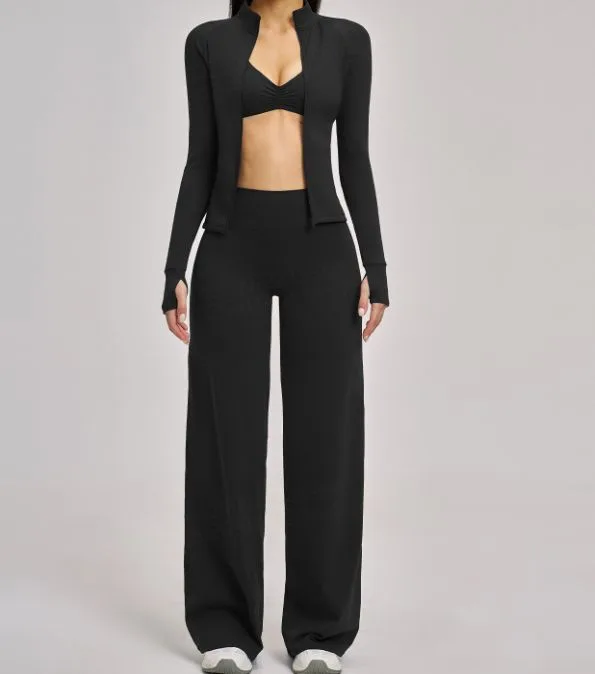 4510-2 Jacket + 4520 Bra + 3127 Wide-leg Pants TZ4510-15 — product image 1