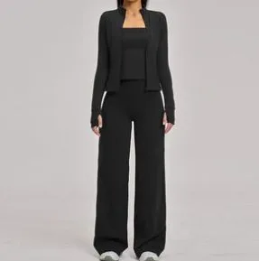 4510-2 Jacket + 4520 Tank + 3127 Wide-leg Pants TZ4510-18 — product image 1
