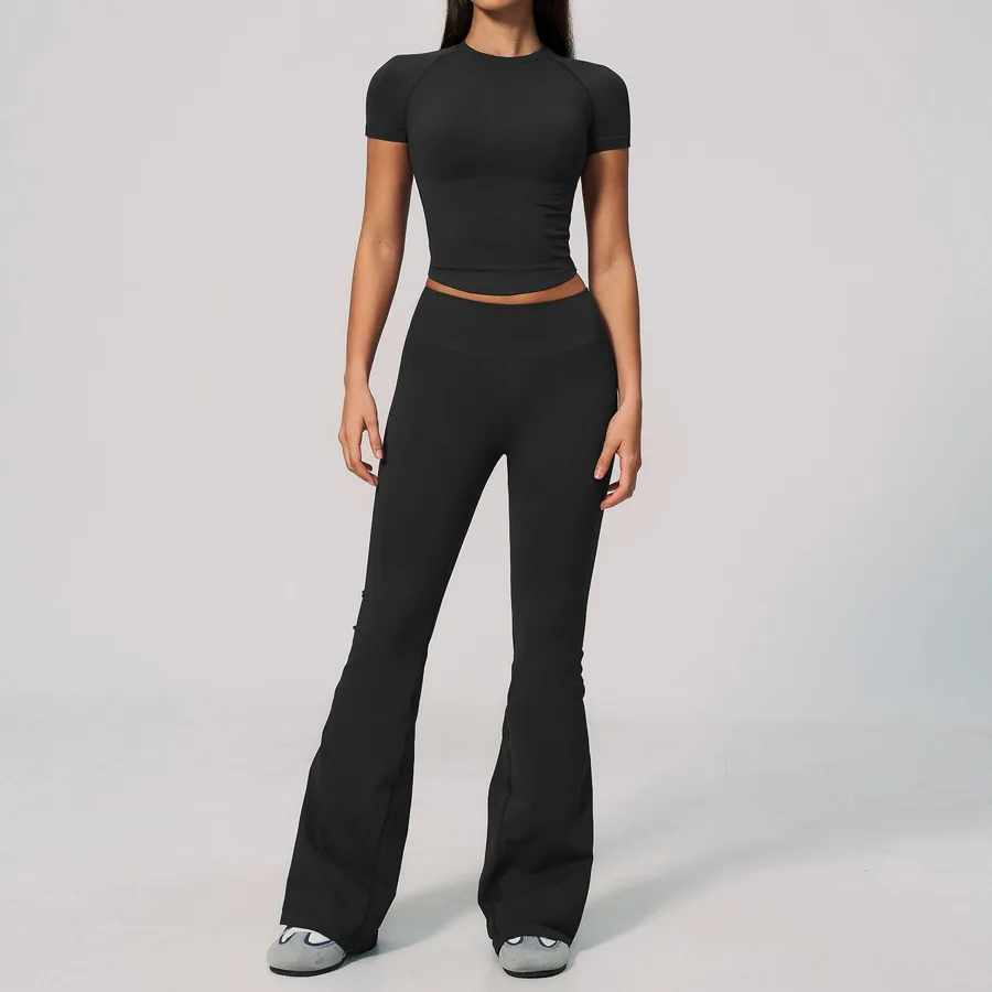 4535 Short Sleeve + 4535-2 Flared Pants TZ4535-12 — product image 1