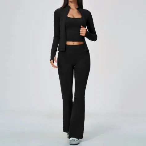 5112 Tank + 5112 Flared Pants + 7755 Jacket ( 3-Piece Set ) TZ5112-21 — product image 1