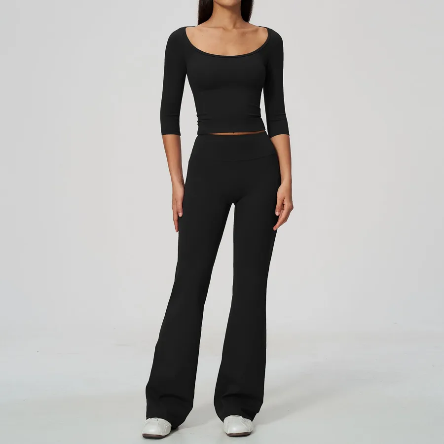 5575 Mid Sleeve + 5061 Flared Pants TZ5575-10 — product image 1