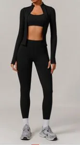 7137 Bra + 7755 Jacket + 7318 Pants Set (3 -Piece Set ) TZ7137-4 — product image 1