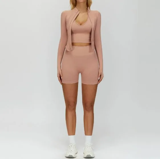 7725 Bra + 7725 Jacket + 7725 Shorts 3-Piece Set TZ7725-7 — product image 1
