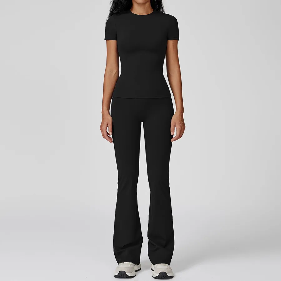 8455 Short Sleeve + 5061 Flared Pants TZ8455-6 — product image 1