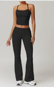 8519 Tank + 8791 Flared Pants Set TZ8519-7 — product image 1
