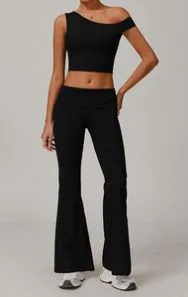 9207 Tank + 8998-2 Flared Pants Set TZ9207-2 — product image 1