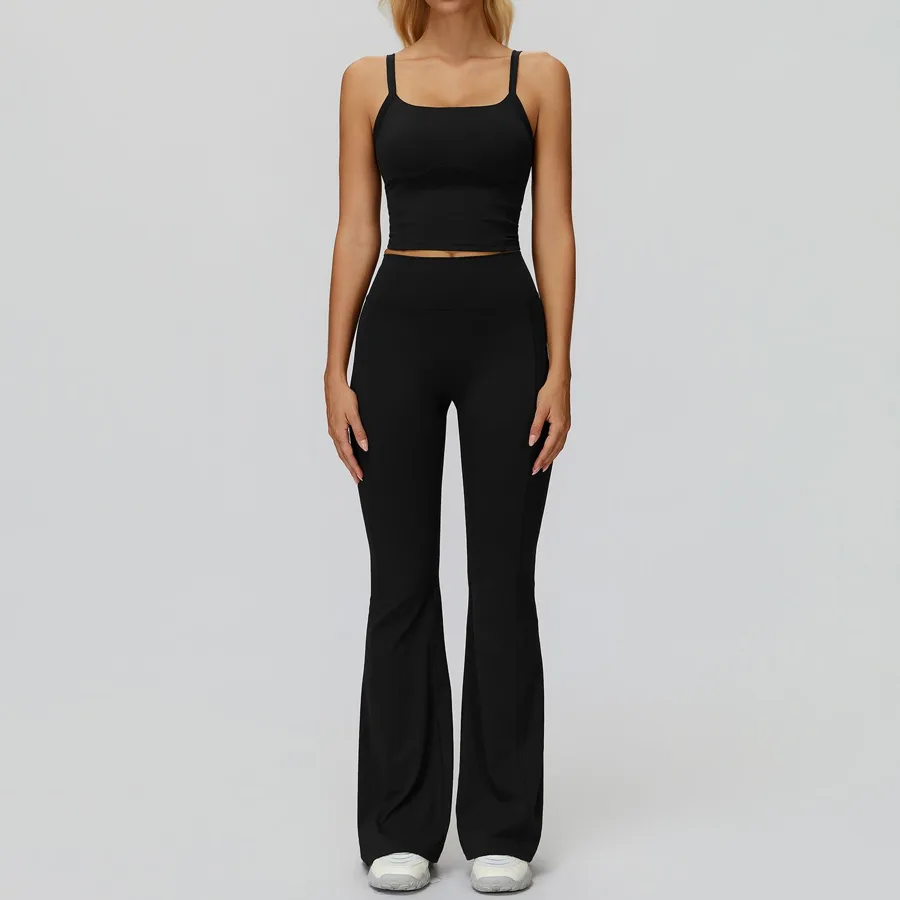 9308 Tank + 9308-2 Flared Pants Set TZ9308-6 — product image 1