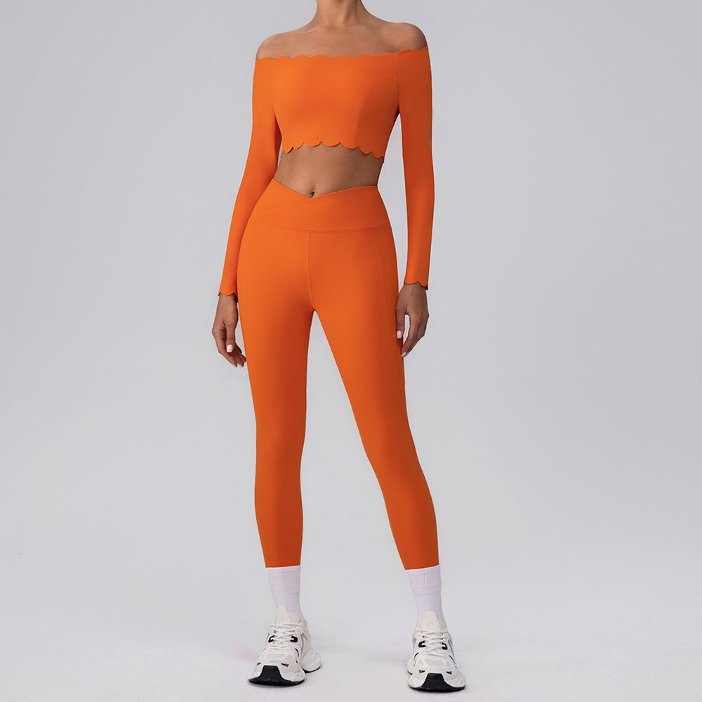 Off-Shoulder Long Set YW544+KW421 — product image 1