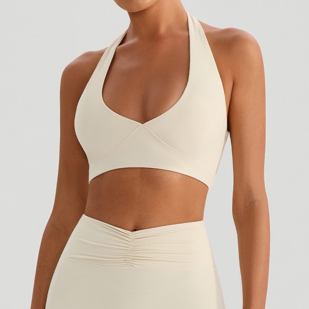 Second-Skin Deep-V Gathered Back YW566 — product image 1