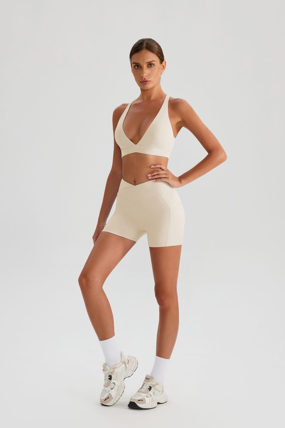 Sports Short Sleeve + Cross Shorts Set YW568+KW439 — product image 1