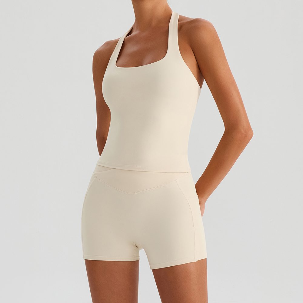 Halter Tank + Cross Shorts Set YW570+KW439 — product image 1