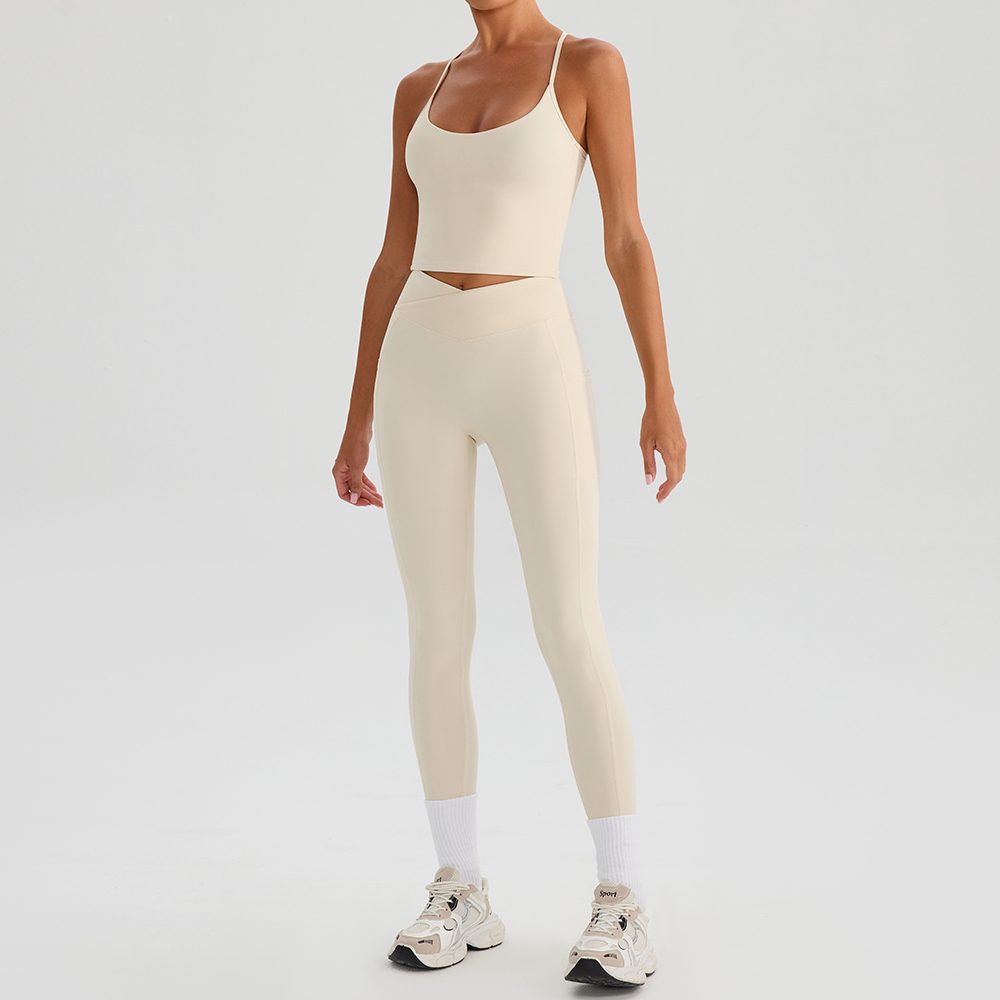 Cross Tank + Cross Pants Set YW572+KW441 — product image 1