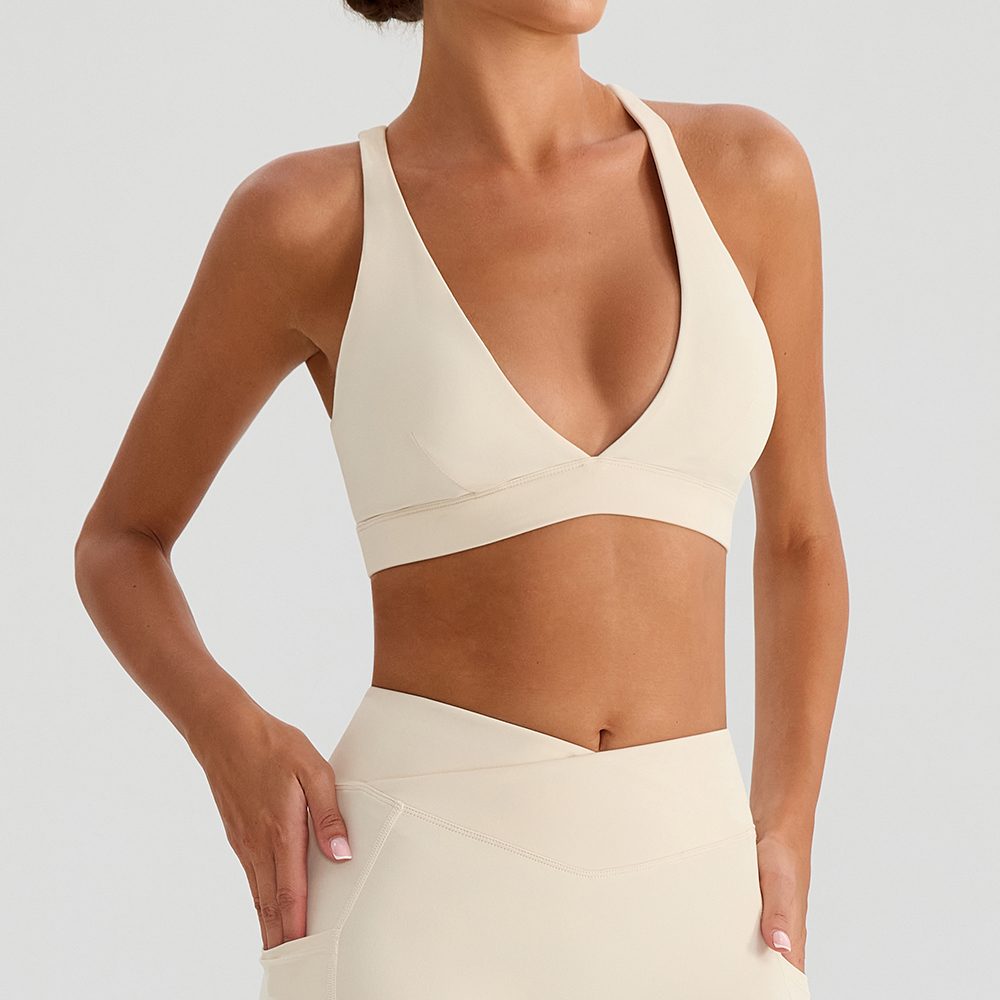 Deep-V Cross Bra YW574 — product image 1
