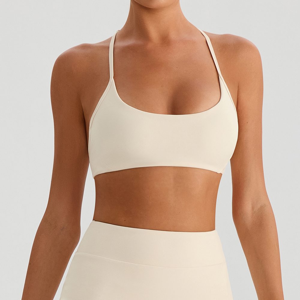 U-Neck Adjustable Thin-Strap Y-Back YW576 — product image 1