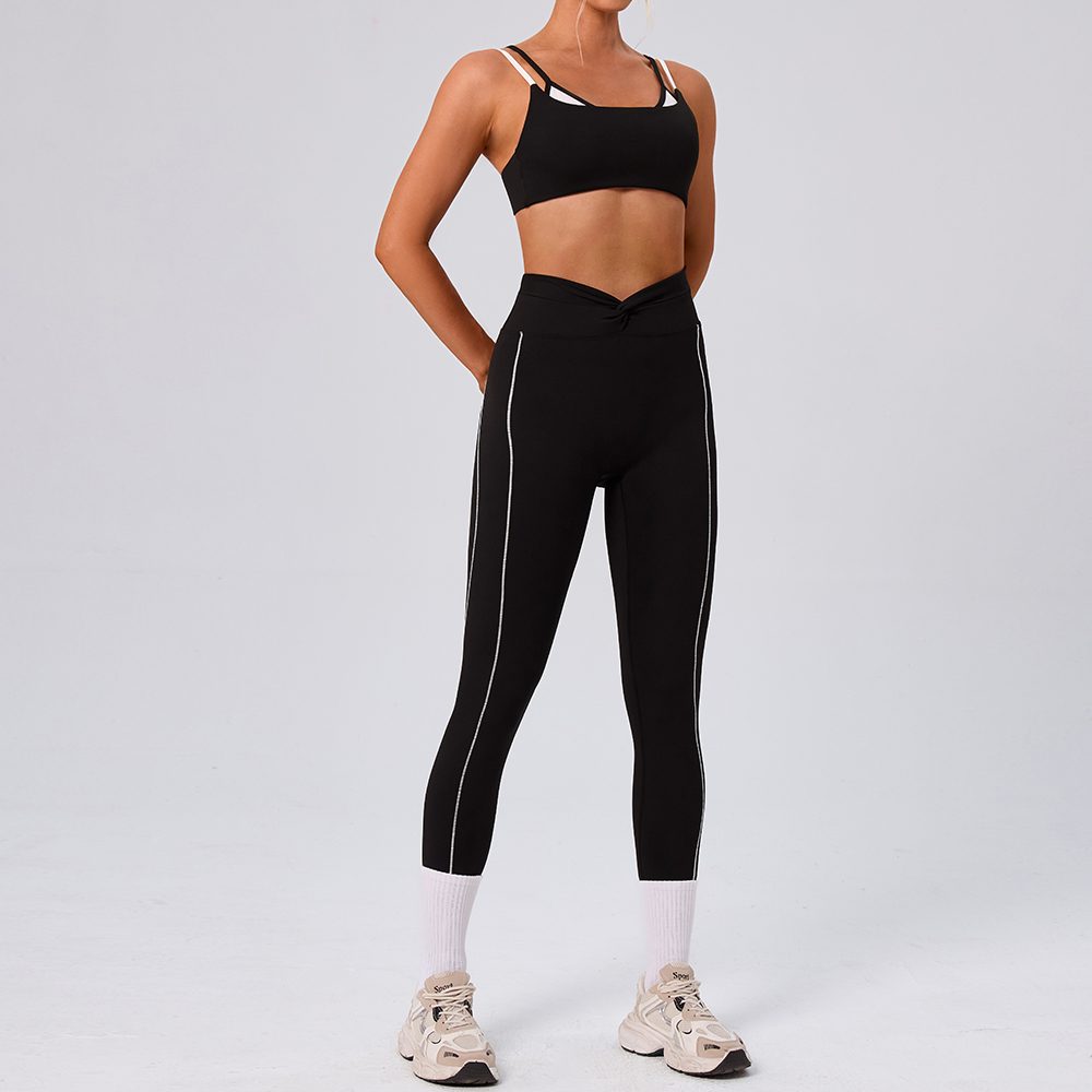 Sports Bra + High-Waist Pants Set YW584+KW451 — product image 1
